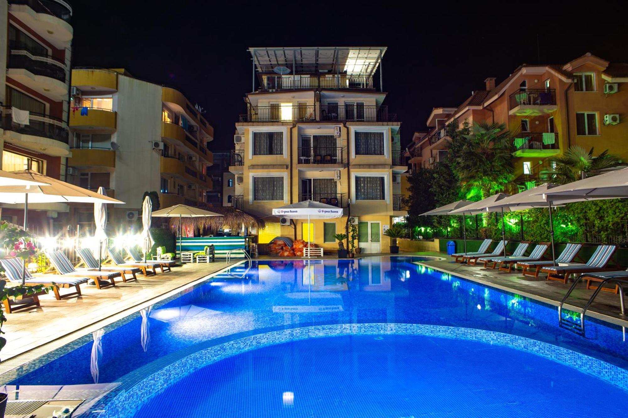 Salena Beach Hotel Primorsko Exteriér fotografie
