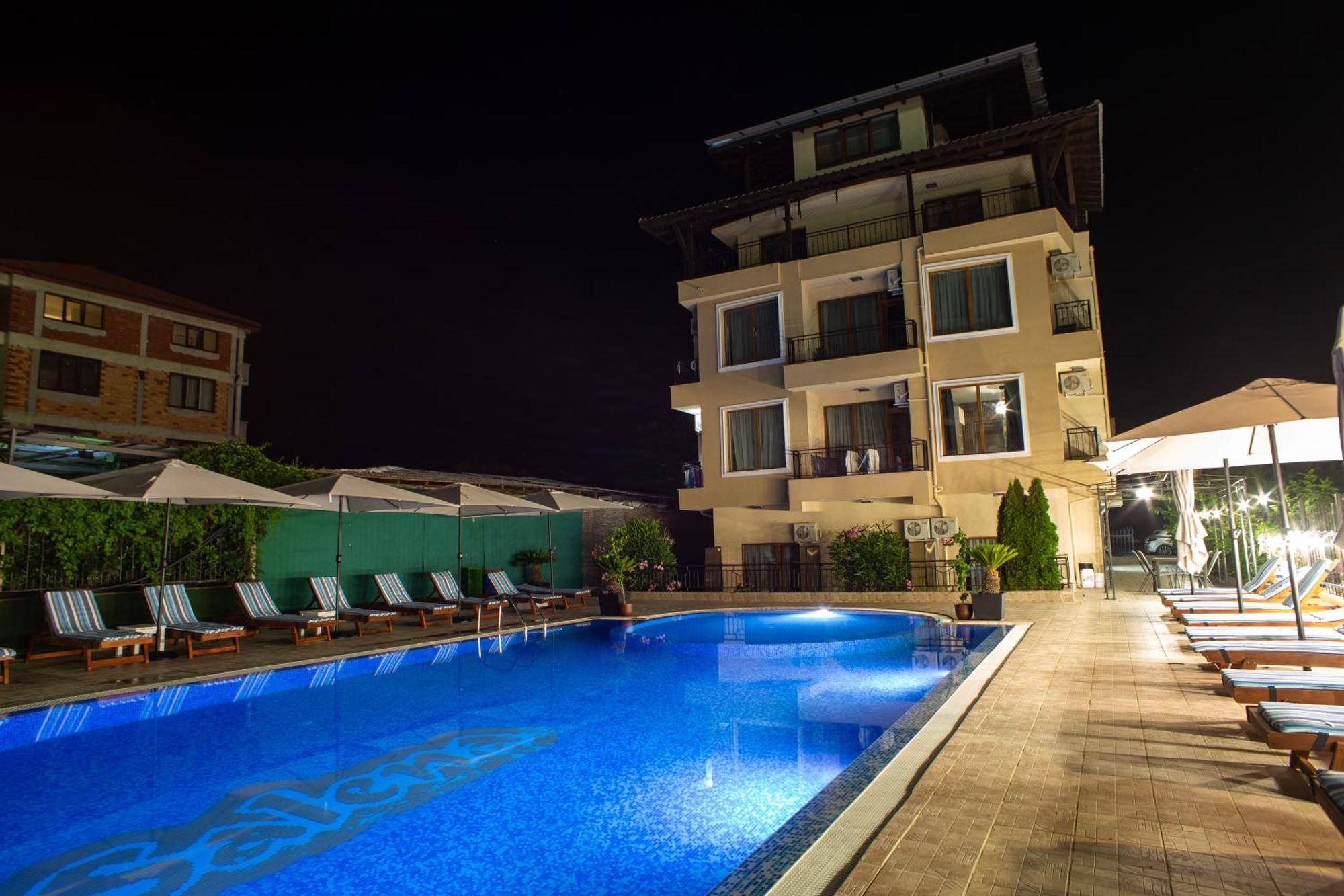 Salena Beach Hotel Primorsko Exteriér fotografie