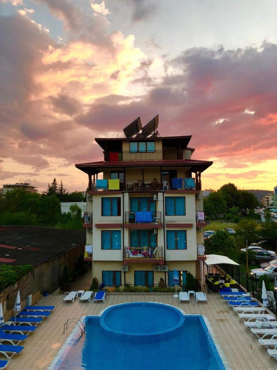 Salena Beach Hotel Primorsko Exteriér fotografie